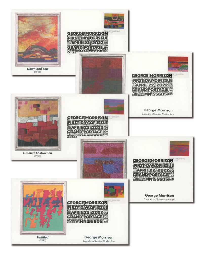Forever Stamps 2022 George Morrison – Cultural Heritage Art Collection, First-Class Postage
