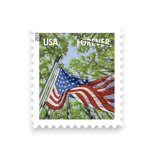 10,000 U.S. Flag Forever Postage Stamps – 100 Rolls | Multiple Years Available