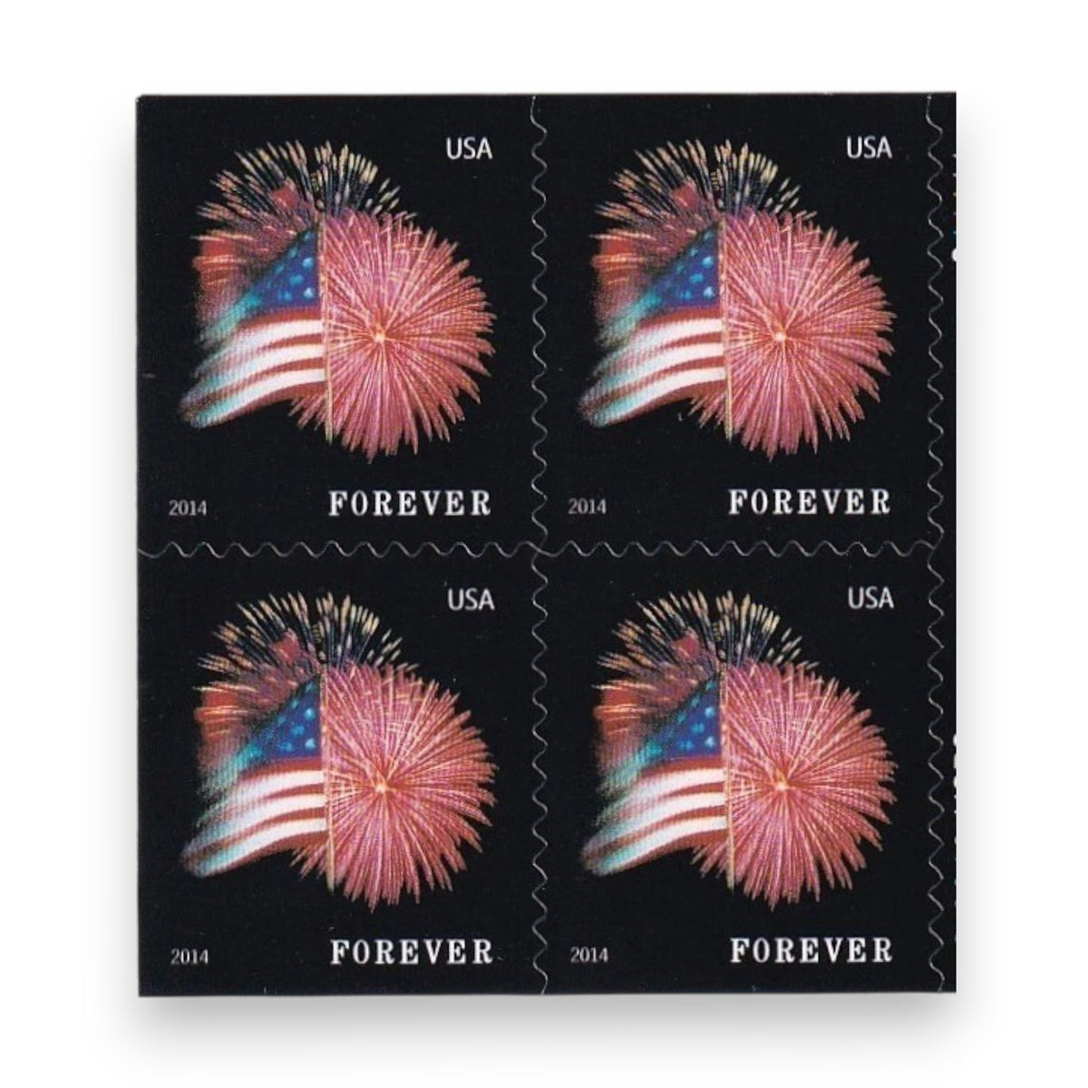 2014 U.S. Flag Forever Postage Stamps – 250/500/1250/2500 Booklets for Personal & Business Mail