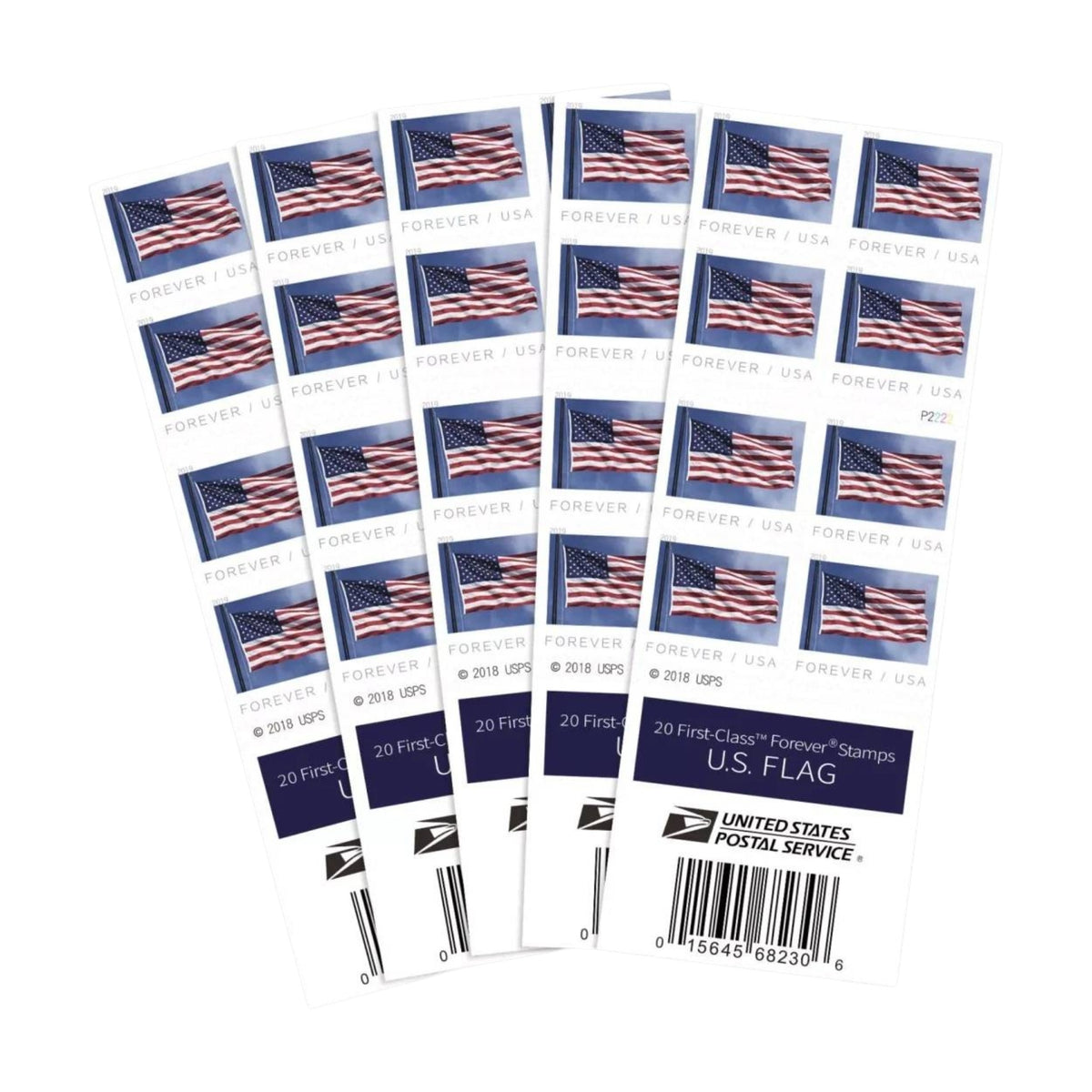 10,000 U.S. Flag Forever Postage Stamps – 500 Booklets | Multiple Years Available