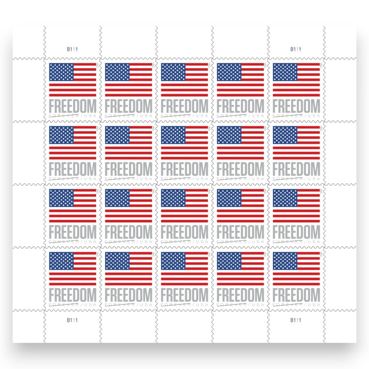 2023 U.S. Flag Forever Postage Stamps – 250/500/1250/2500 Sheets for Personal & Business Mail