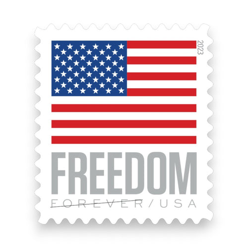2023 U.S. Flag Forever Postage Stamps – 250/500/1250/2500 Sheets for Personal & Business Mail