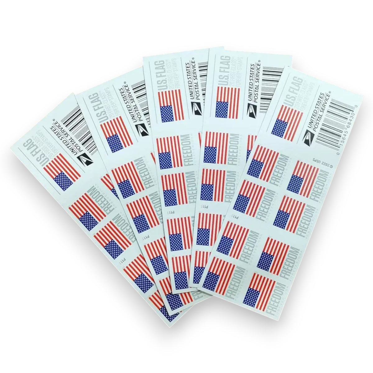 2023 U.S. Flag Forever Postage Stamps – 250/500/1250/2500 Booklets for Personal & Business Mail