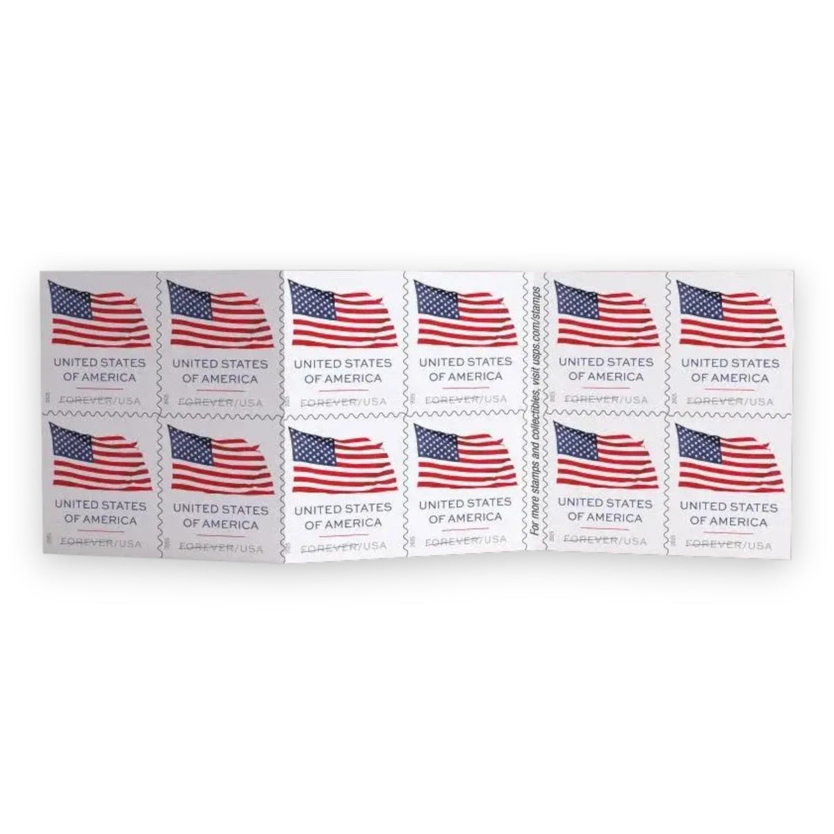 2025 U.S. Flag Forever Postage Stamps – 250/500/1250/2500 Booklets for Personal & Business Mail