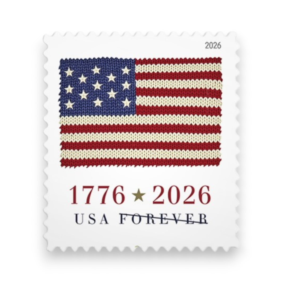 Forever Stamps 2026 U.S. Flag – Patriotic Symbol, First-Class Postage