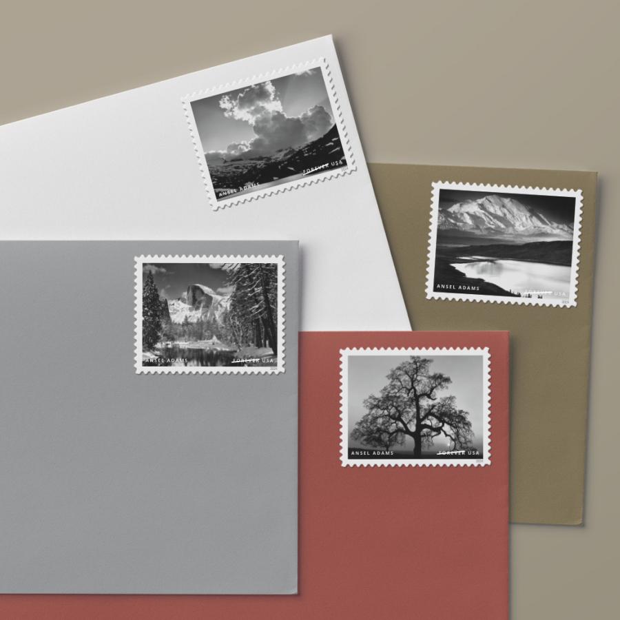 Forever Stamps 2024 Ansel Adams Photography – Art Collection, First-Class Postage