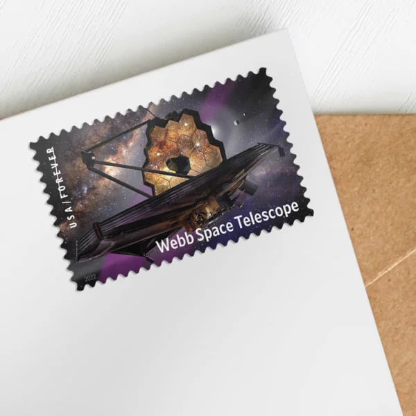 Forever Stamps 2022 James Webb Space Telescope – Space Exploration, First-Class Postage