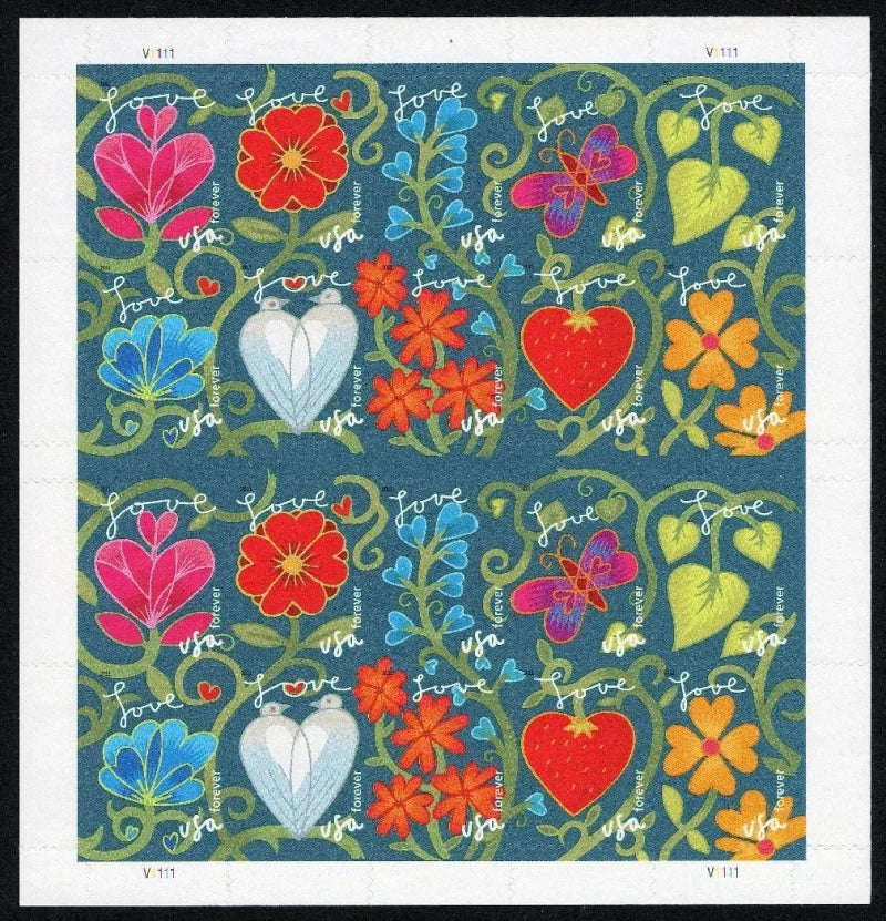 Forever Stamps 2011 Garden of Love – Love & Celebration, First-Class Postage