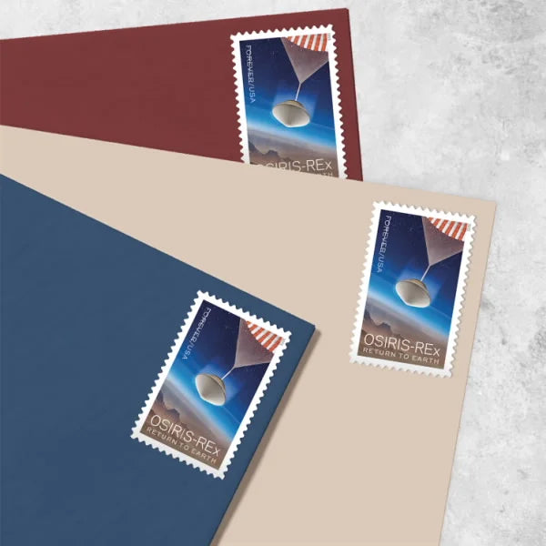 Forever Stamps 2023 OSIRIS-REx Return to Earth – Space Exploration, First-Class Postage