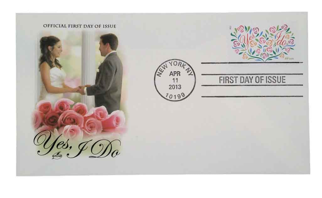 NOT Forever Stamp-Two-Ounce Stamps 2015 Yes, I Do – Wedding Invitation, First-Class Postage