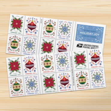Forever Stamps 2024 Christmas Ornaments & Holiday Florals – Holiday Celebration, First-Class Postage $19.99 – $699.99