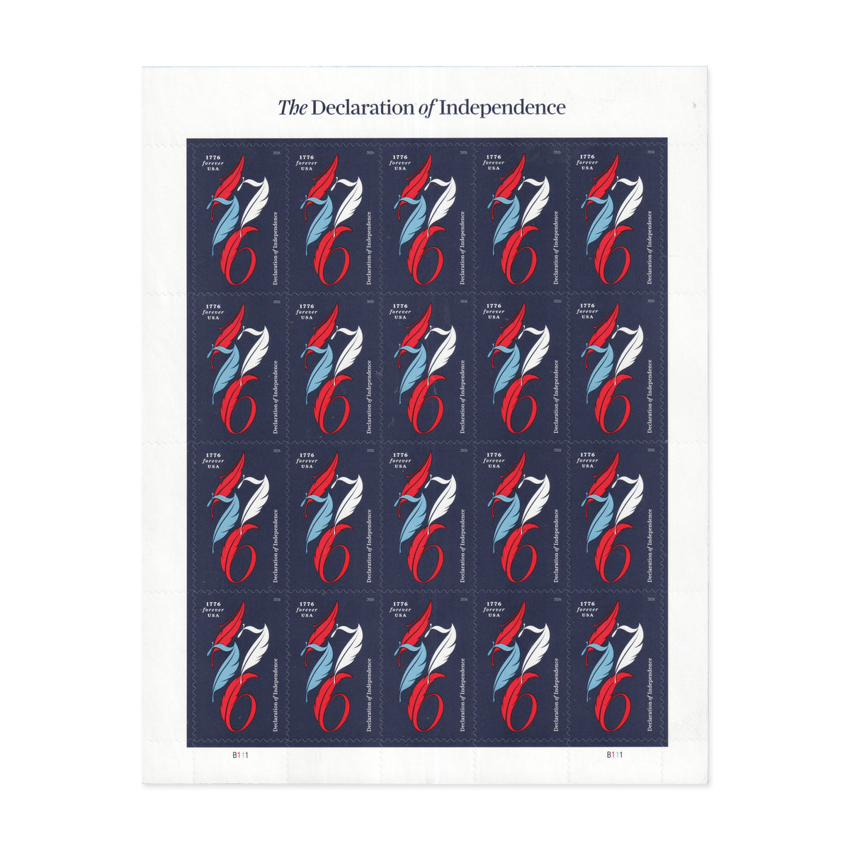 Declaration of Independence complete pane