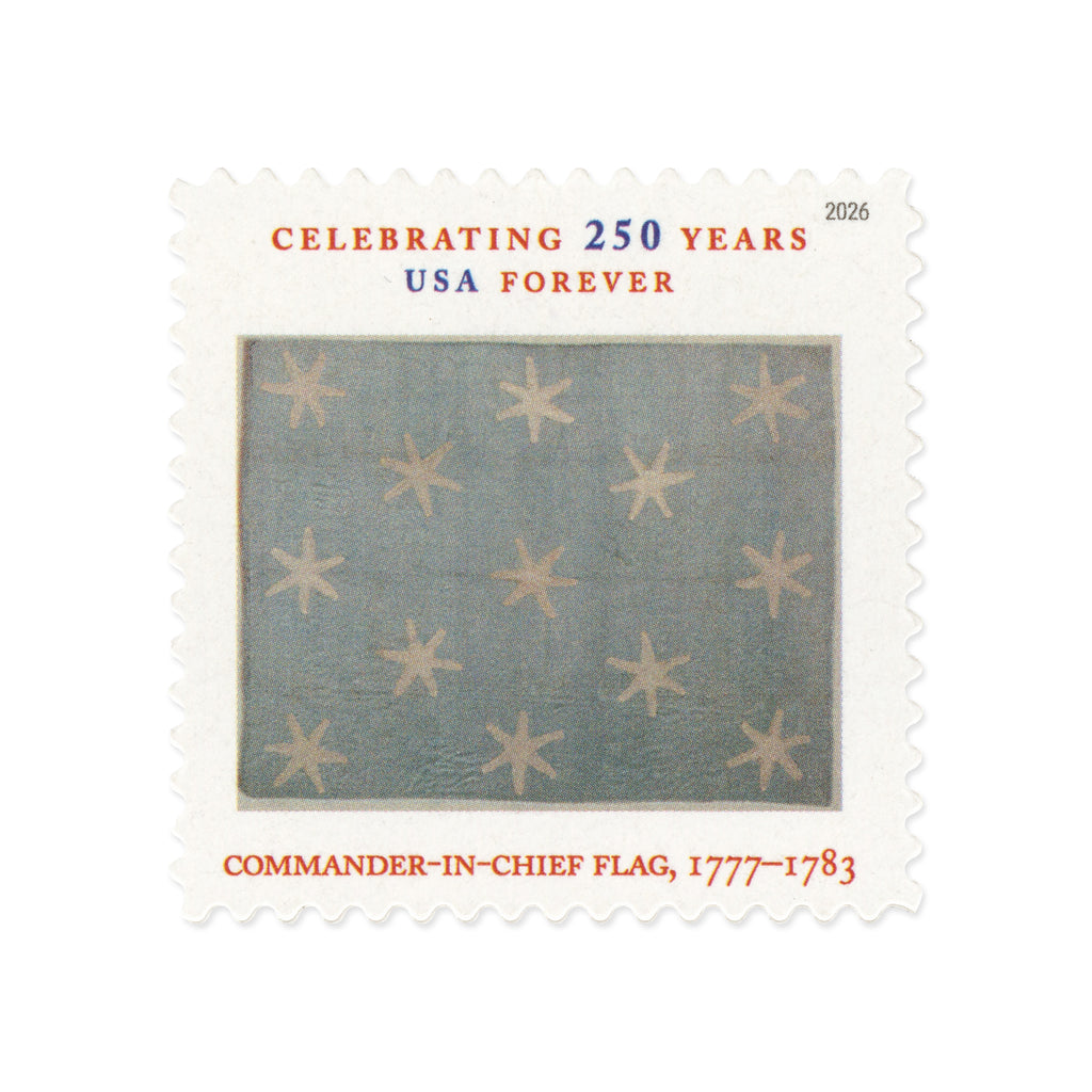 Commander-in-Chief Flag stamp
