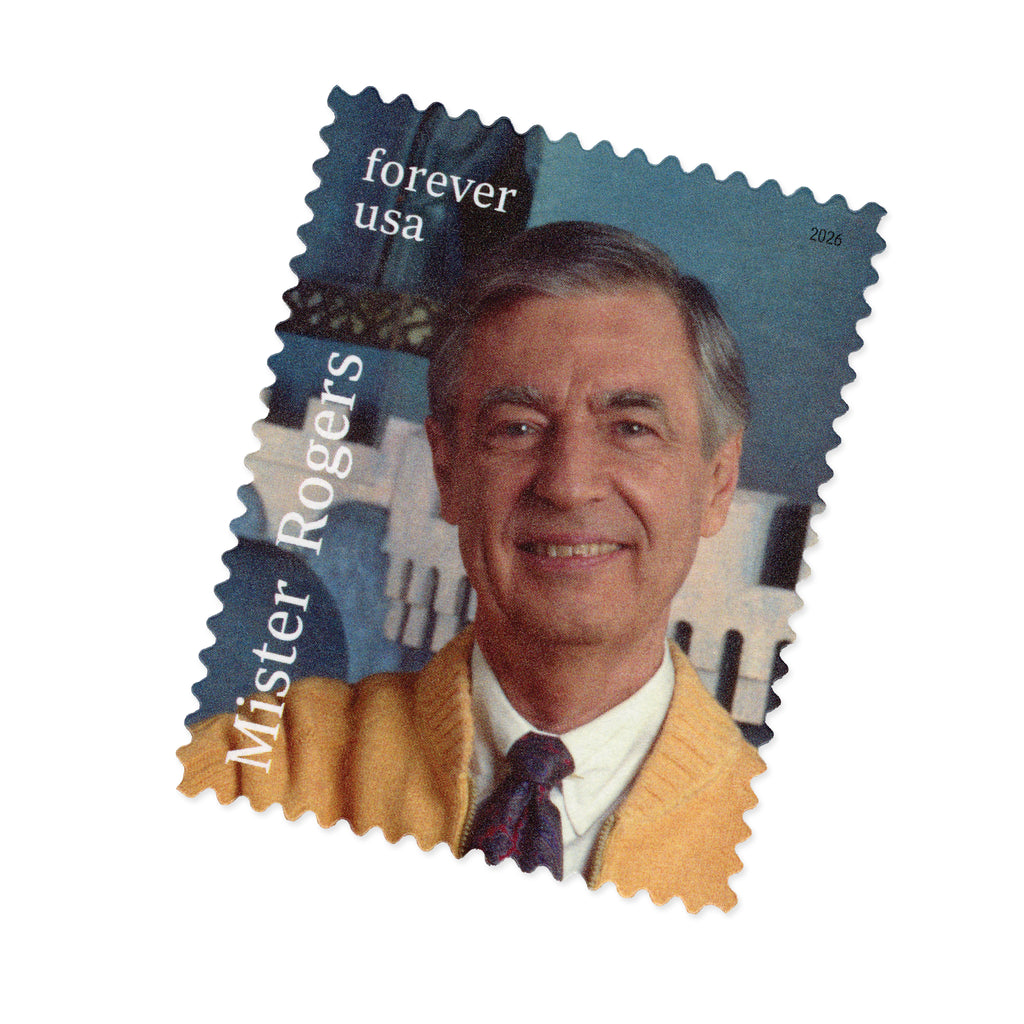 Mister Rogers Neighborhood Trolley stamp