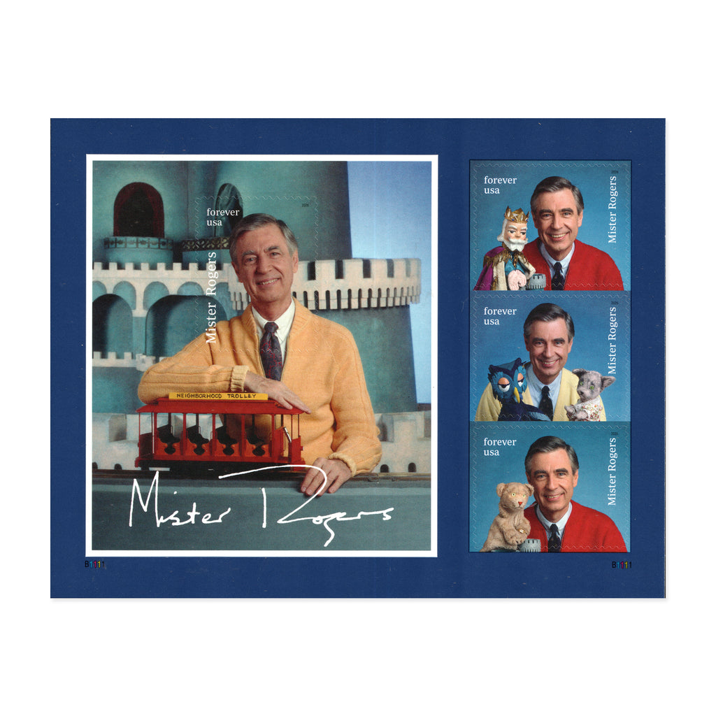 Mister Rogers souvenir sheet