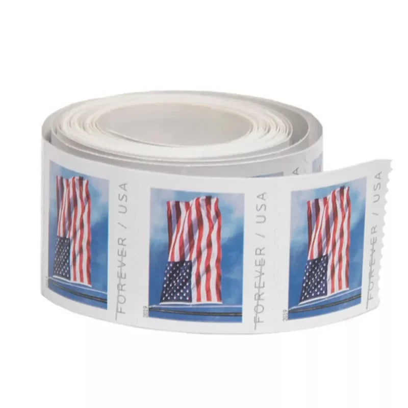 Forever Stamps 2019 U.S. Flag – Patriotic Symbol, First-Class Postage