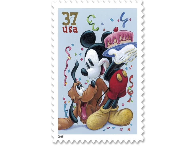 NOT Forever Stamp-37¢ Stamps 2005 The Art of Disney – Celebration Series, Cultural Heritage, First-Class Rate