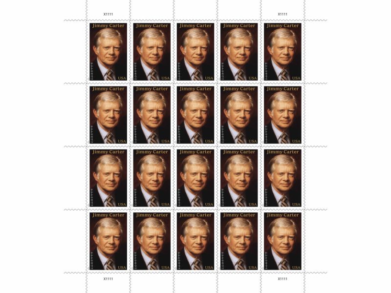 Forever Stamps 2025 Jimmy Carter – Commemorative Issue, First-Class Postage