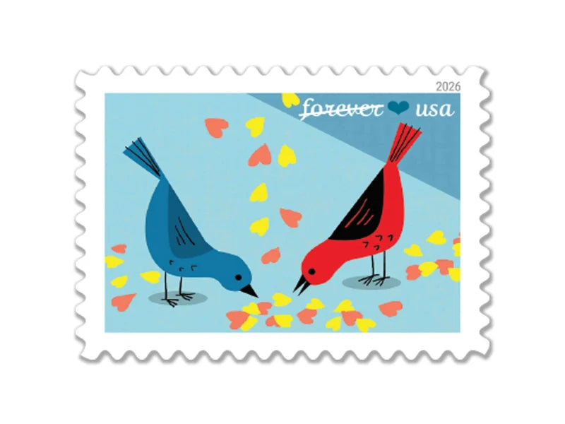 Forever Stamps 2026 Love – Wedding Invitation, First-Class Postage