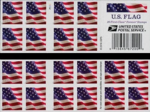 Forever Stamps 2017 U.S. Flag – Patriotic Symbol, First-Class Postage