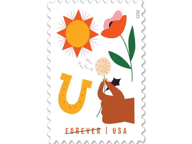 Forever Stamps 2023 Thinking of You – Greeting Card Collection, First-Class Postage