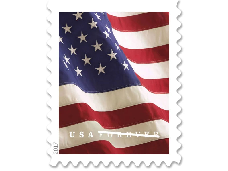 Forever Stamps 2017 U.S. Flag – Patriotic Symbol, First-Class Postage