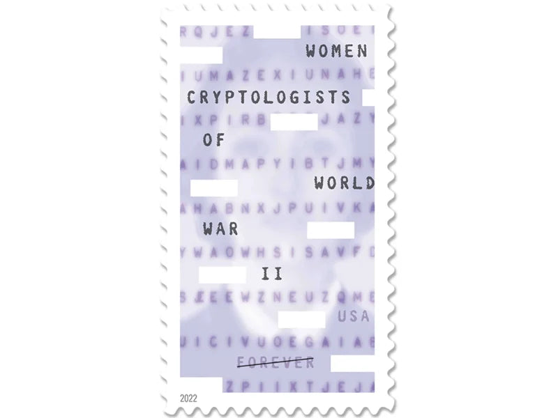 Forever Stamps 2022 Women Cryptologists of World War II – Commemorative Issue, First-Class Postage